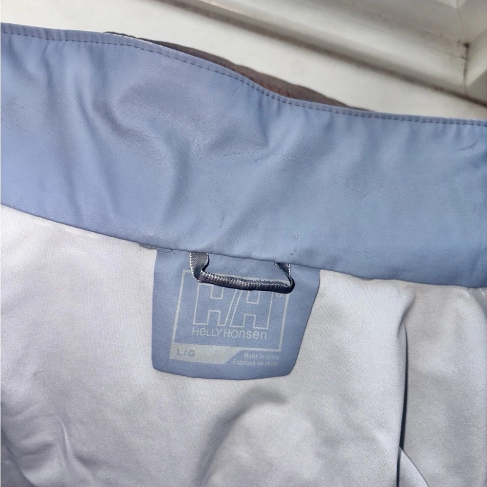 Helly Hansen Sky Blue Hooded Jacket - Picture 7 of 7